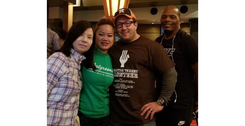 John Kalvaitis and colleagues volunteering for Operation Turkey in 2019
