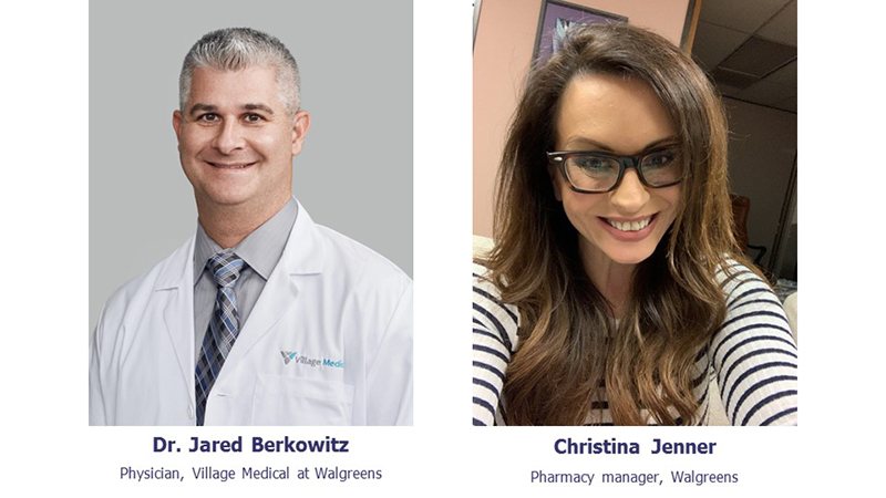 Village Medical and Walgreens employees