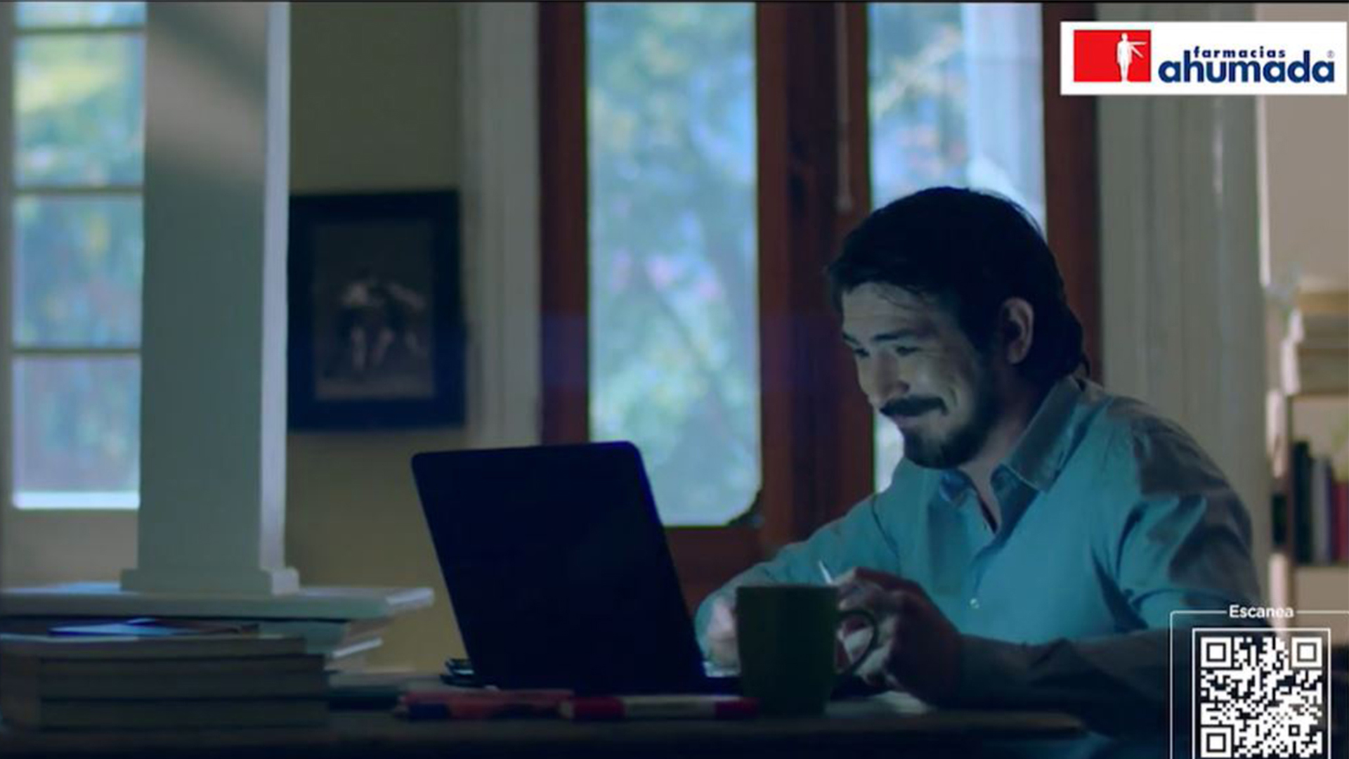 Customer using the platform