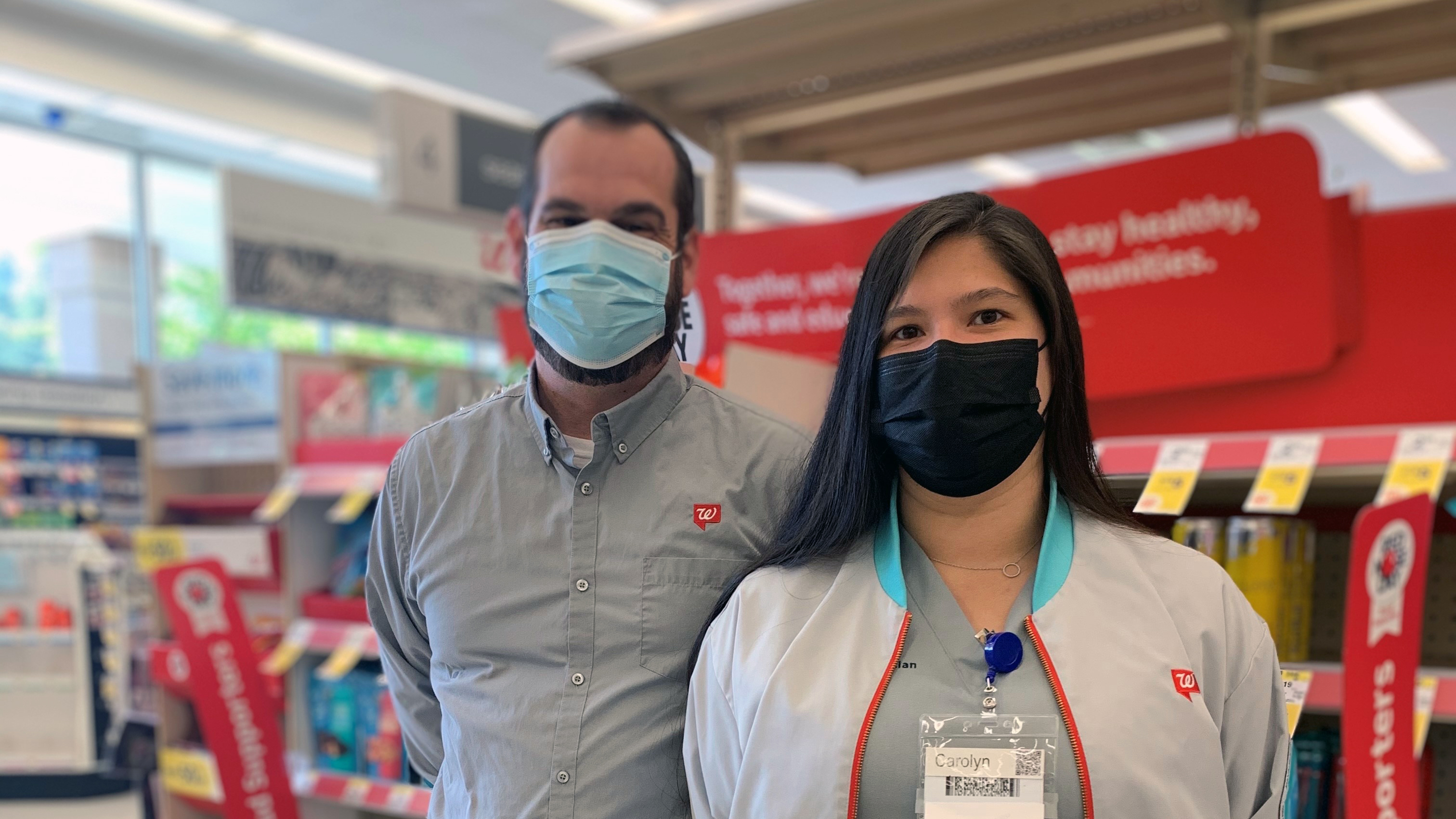 Chris Pontes and Carolyn Anderson