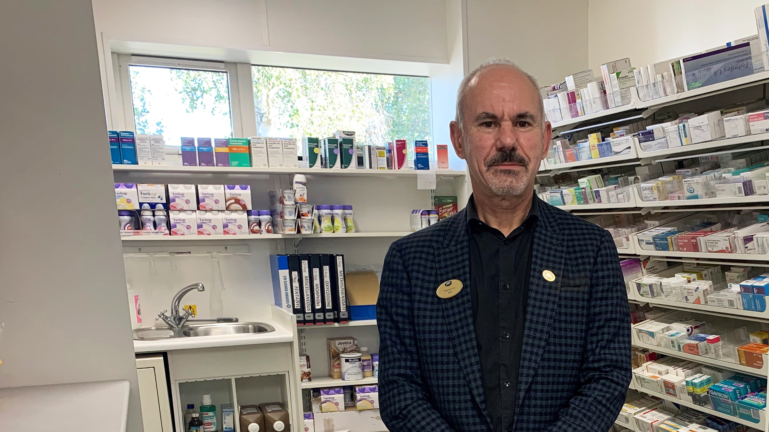 Boots pharmacist Jon Goldstein