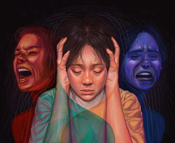 “Avoidance” by Isabella A. from Sherman Oaks, CA 1st Place Visual Arts, 2022