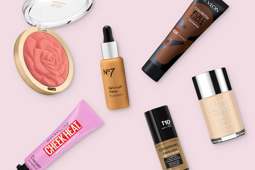 Diverse beauty products