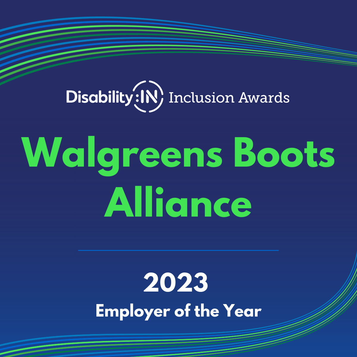 Employer of the Year 2023 - Walgreens Boots Alliance