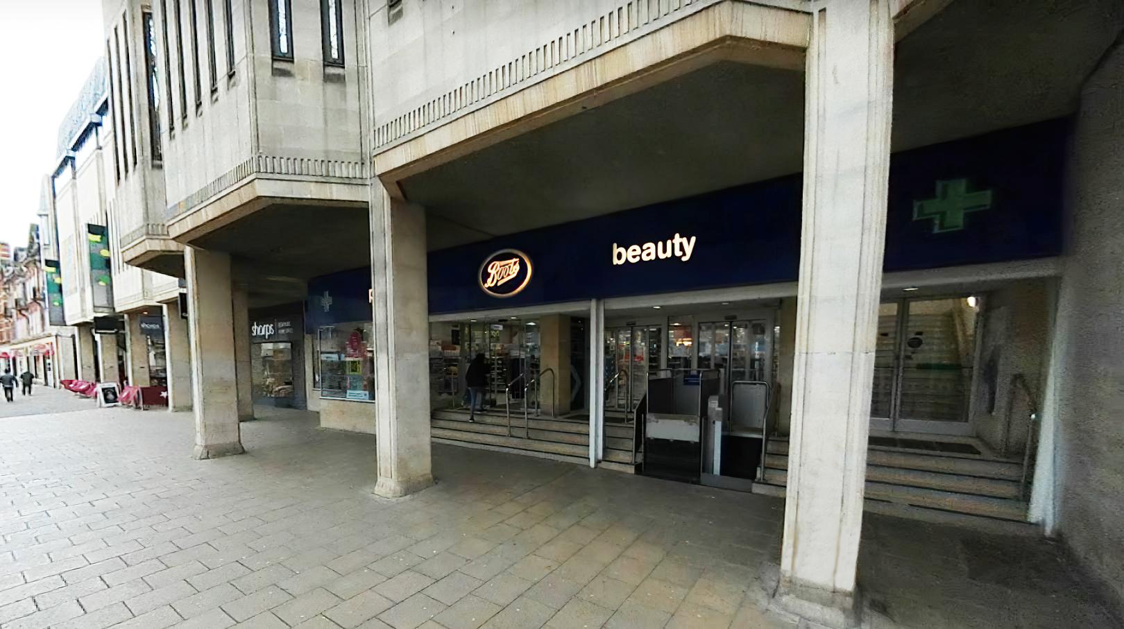 Boots Store entrance