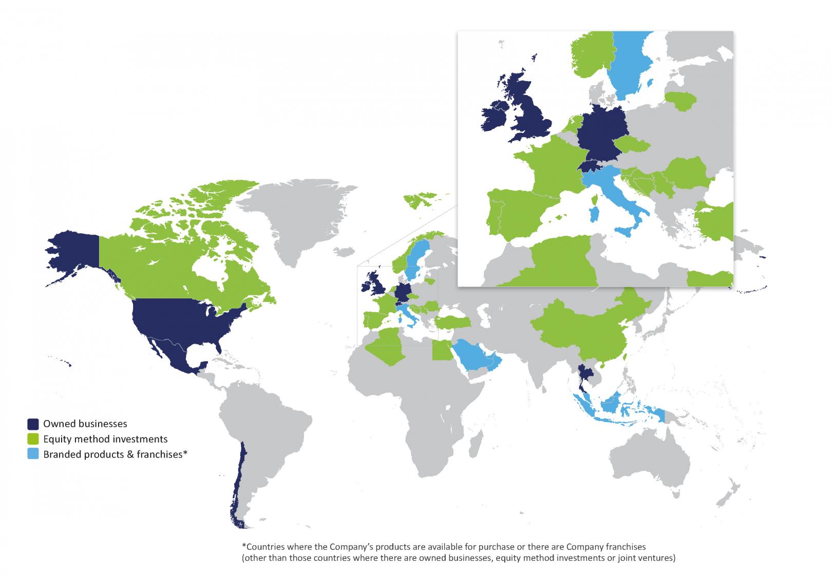 WBA Global Map