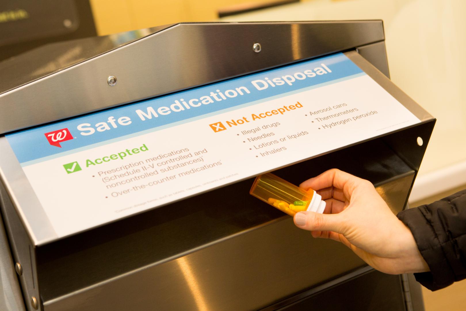Safe Medication Disposal Kiosk
