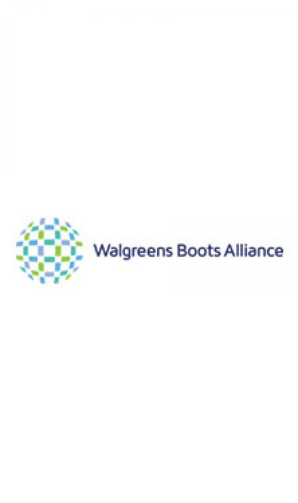 The Walgreens Boots Alliance logo pictured on a white background