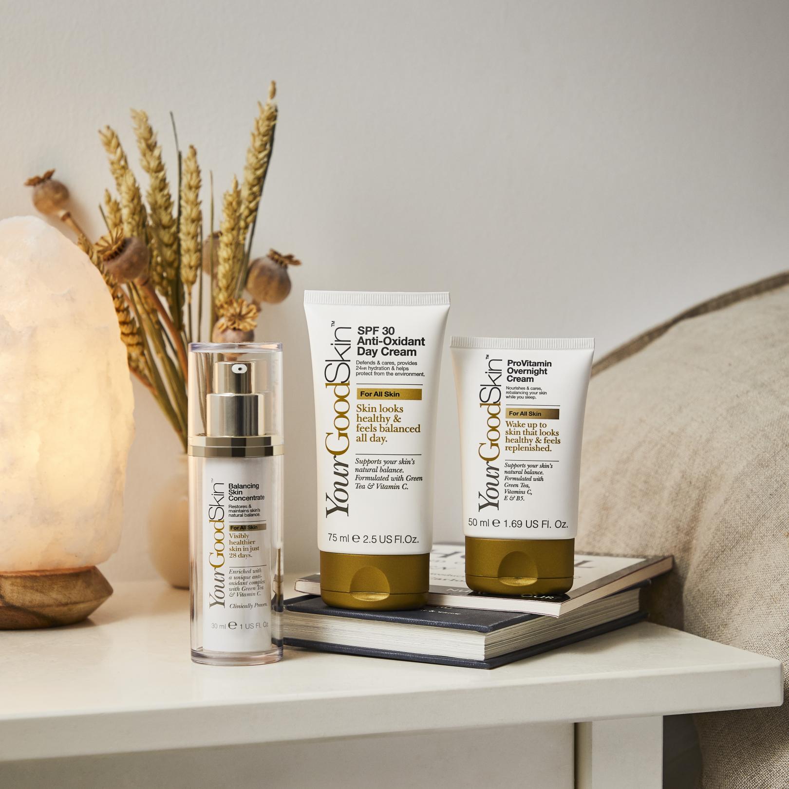 Three Your Good Skin products