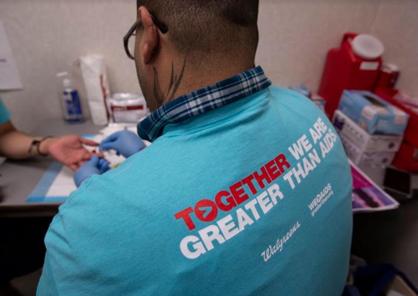A walgreens volunteer 
