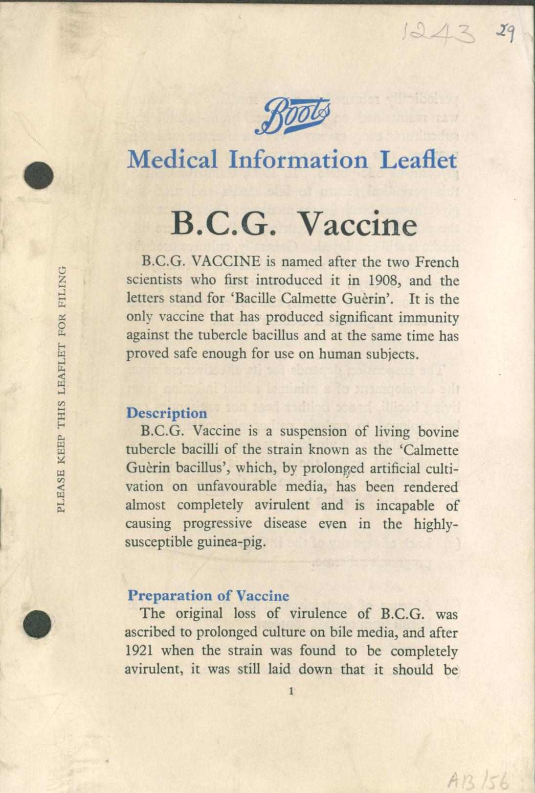 tuberculosis information