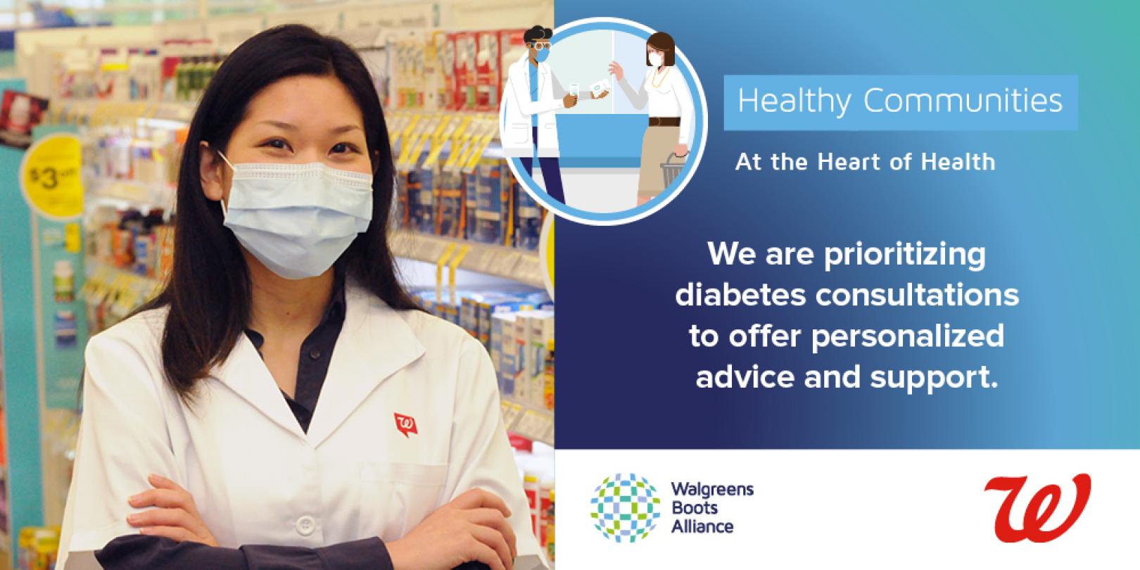 Walgreens Community Outreach in Chicago – diabetes consultations and personalized support Twitter LinkedIn