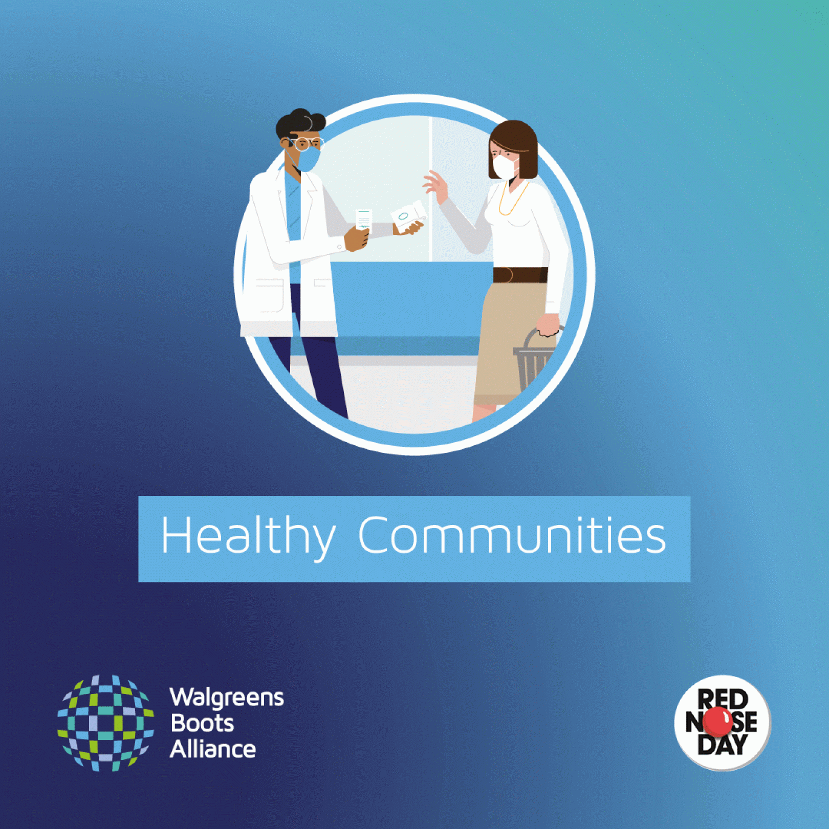 Walgreens goes digital for Red Nose Day and raises more than $15 million Instagram social GIF