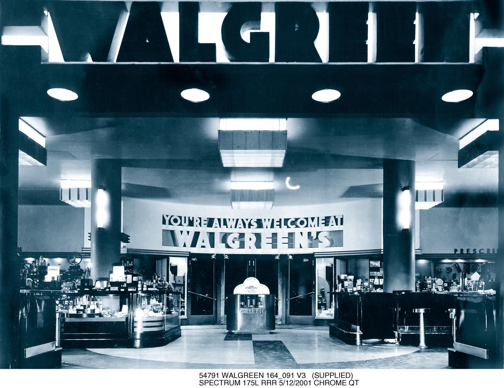 1934: Walgreens stock is listed on the New York Stock Exchange