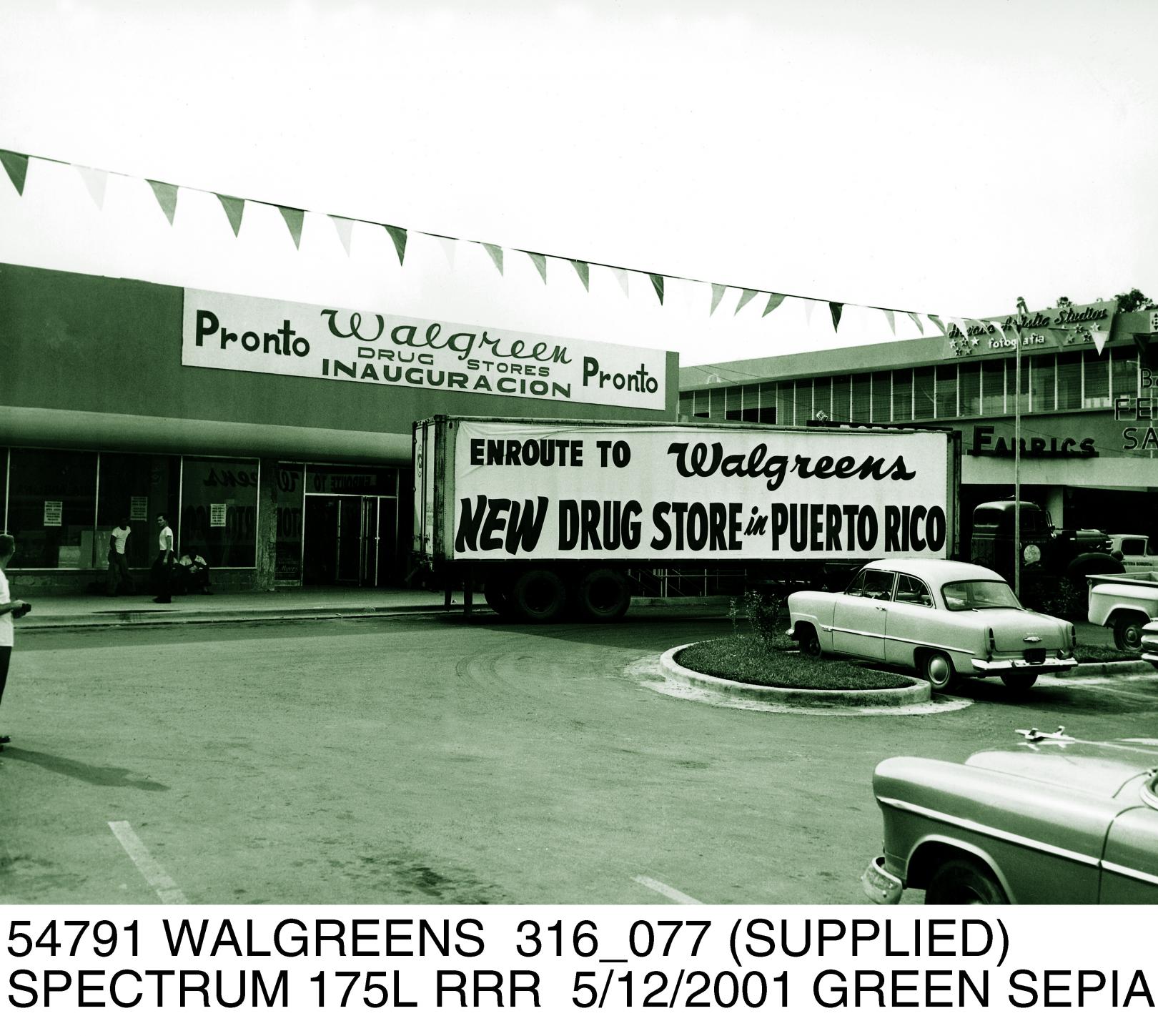 1960: Walgreens enters the Puerto Rico market