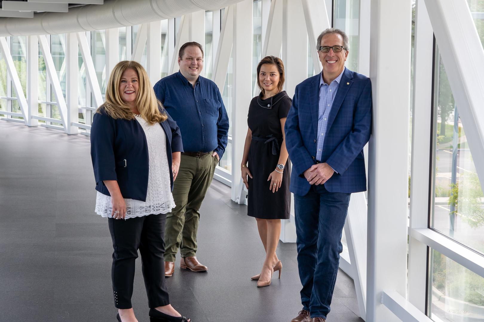 Walgreens Boots Alliance team members in a support office