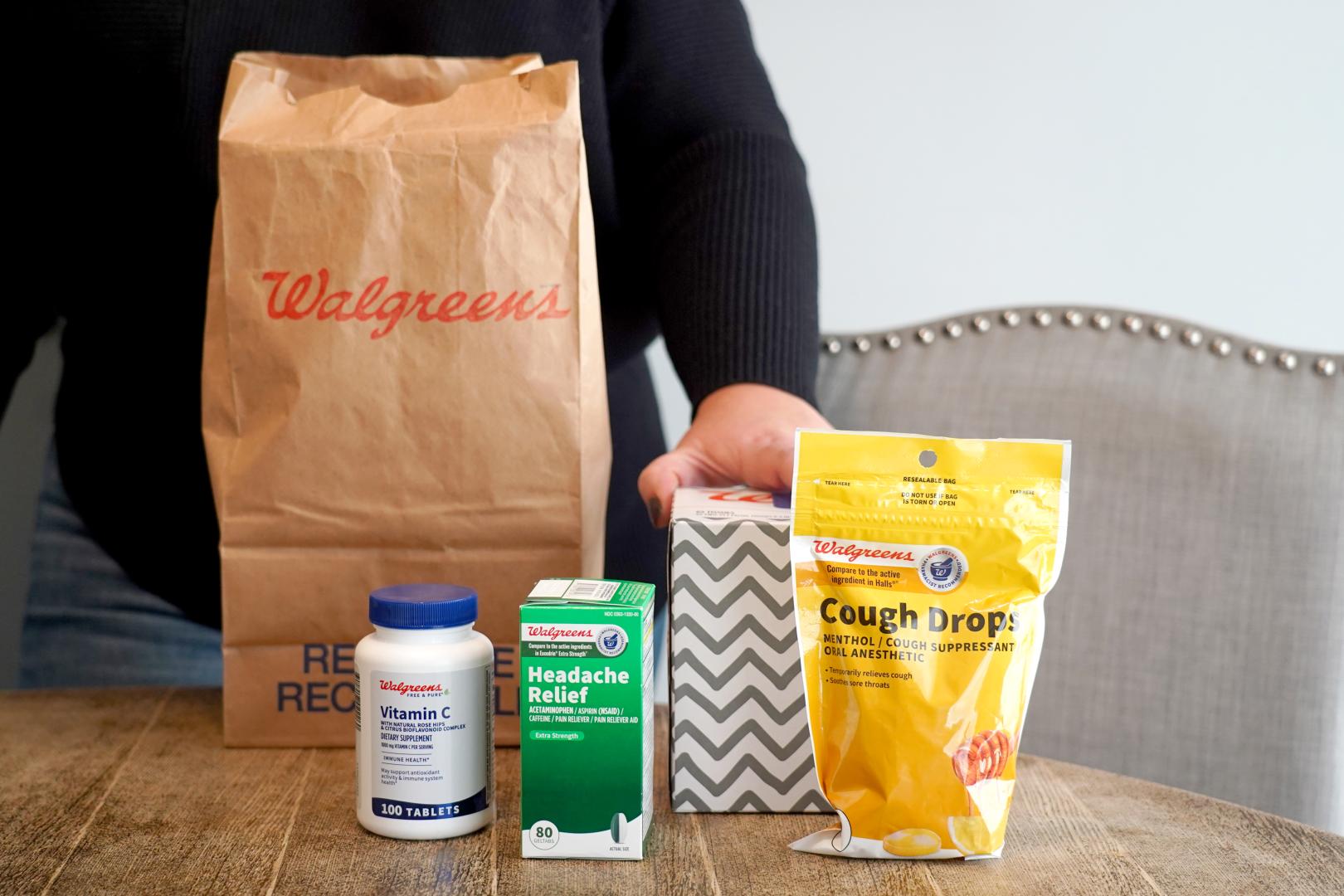 Walgreens offers the most retail products for 24-Hour Same Day Delivery, with more than 27,000 items available. Walgreens offers the most retail products for 24-Hour Same Day Delivery, with more than 27,000 items available.