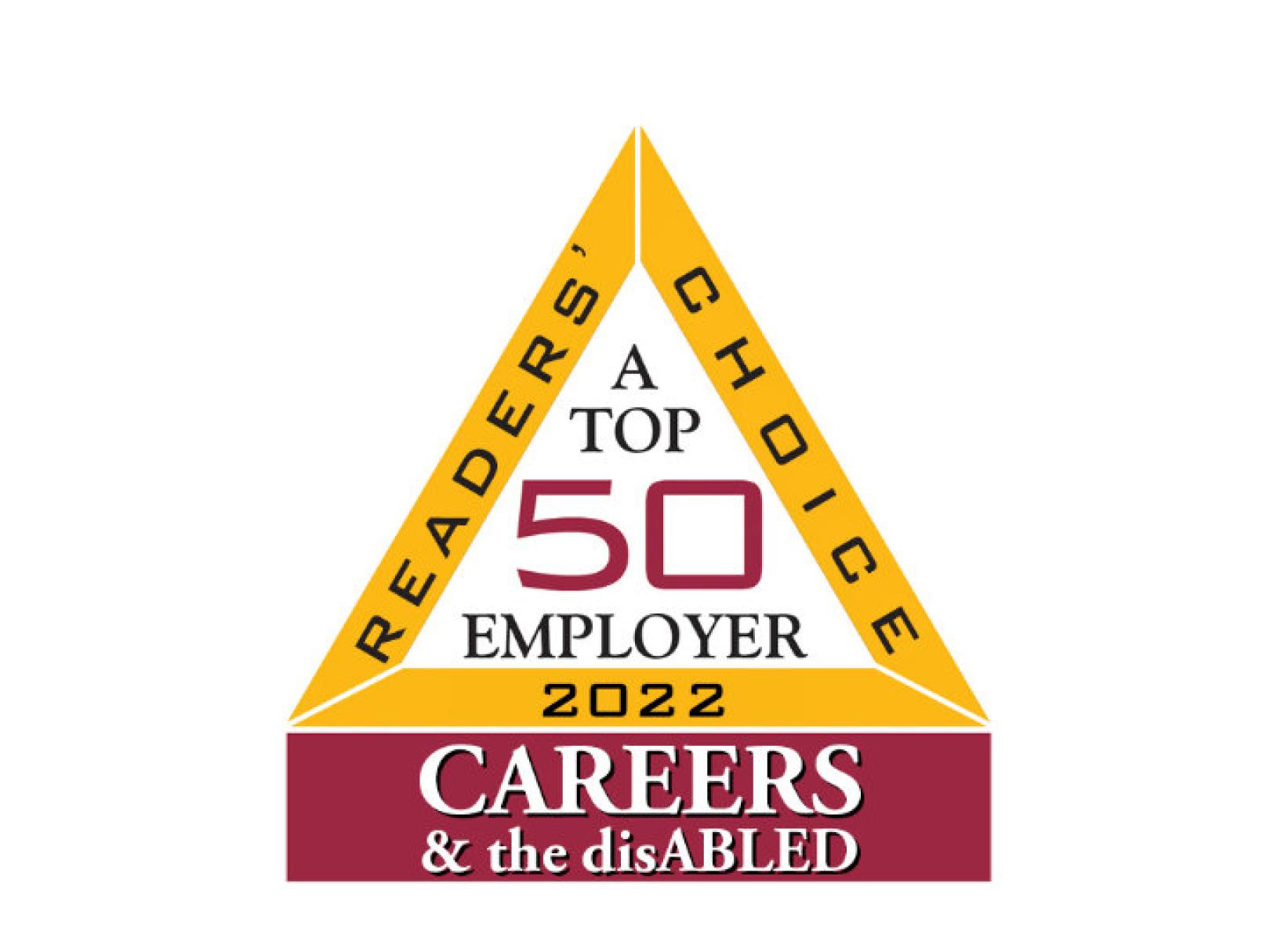 Careers and the disABLED Magazine Readers’ Choice Award