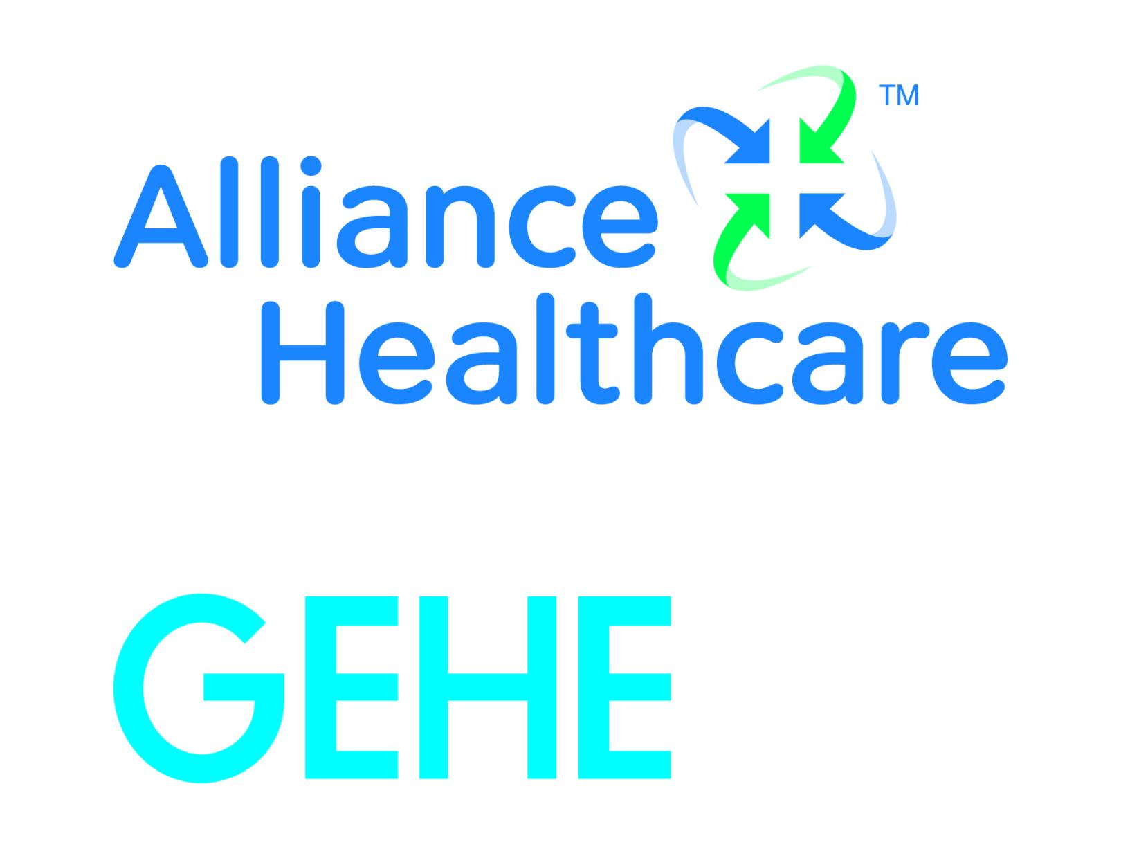 Alliance Healthcare Deutschland and GEHE logos
