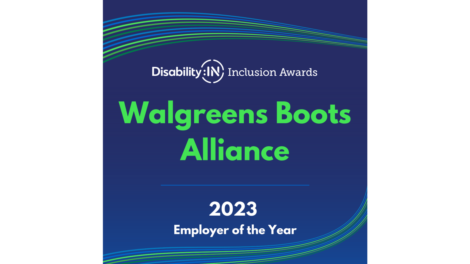 Walgreens Boots Alliance named Disability:IN’s 2023 Employer of the Year
