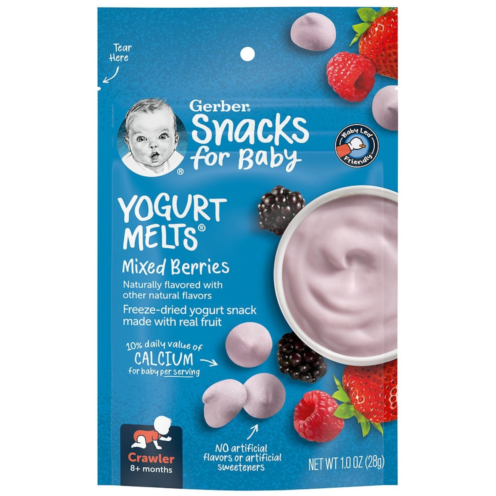 Gerber Mixed Berry Yogurt Melts