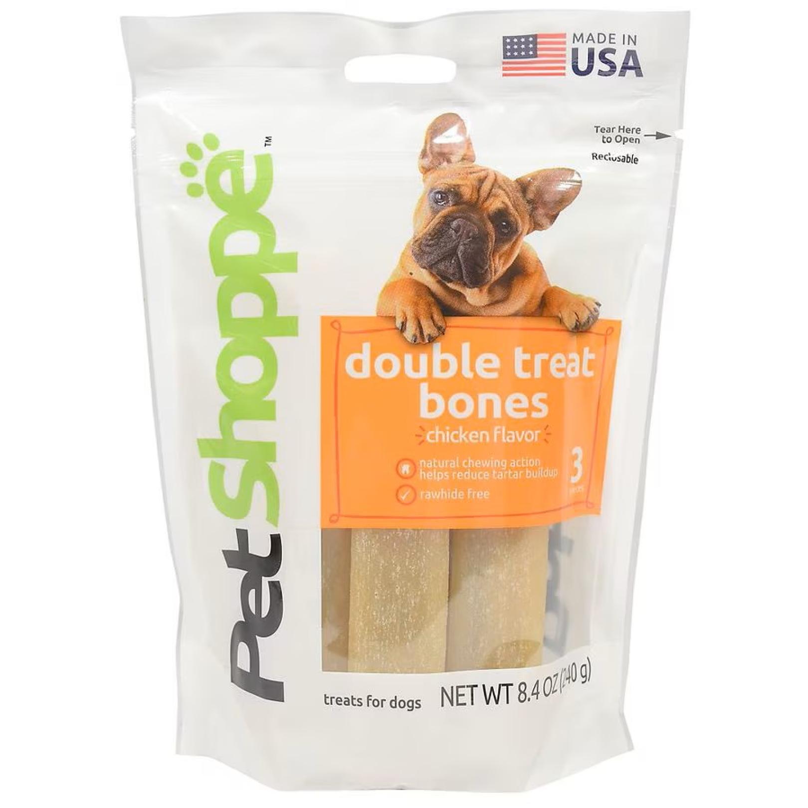 Double Treat Bones dog treats
