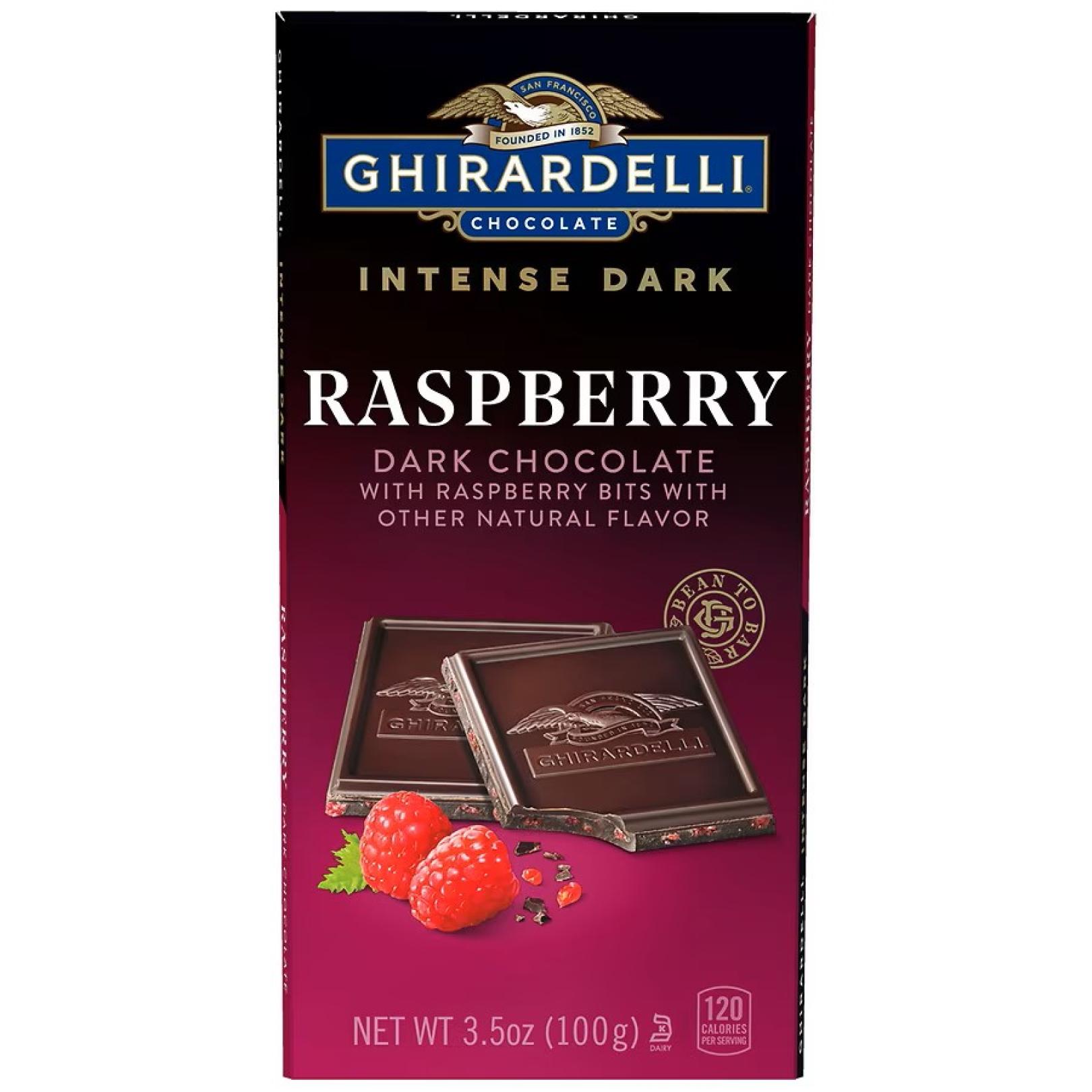 Ghirardelli Intense Dark Raspberry chocolate
