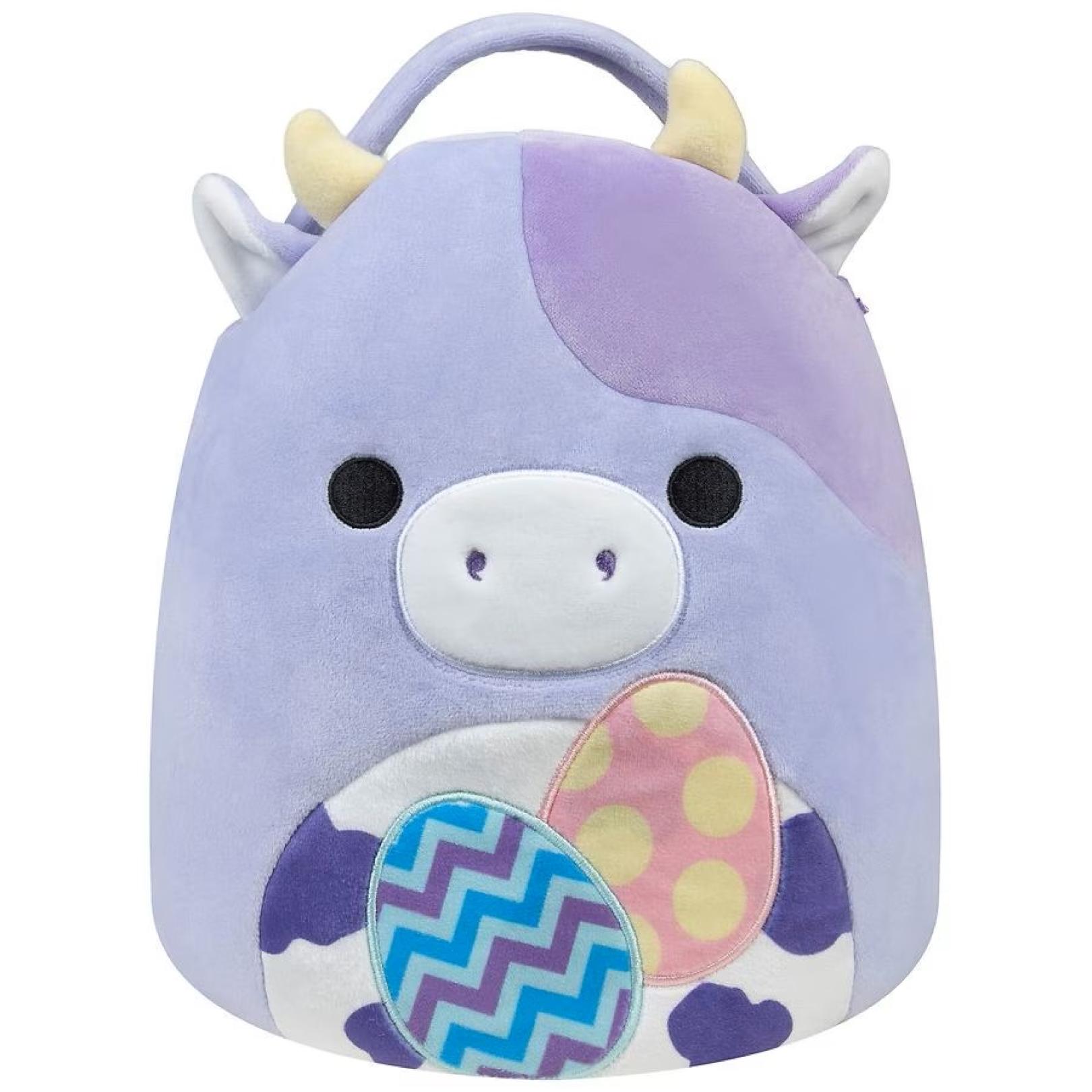 Squishmallows Easter basket purple cow