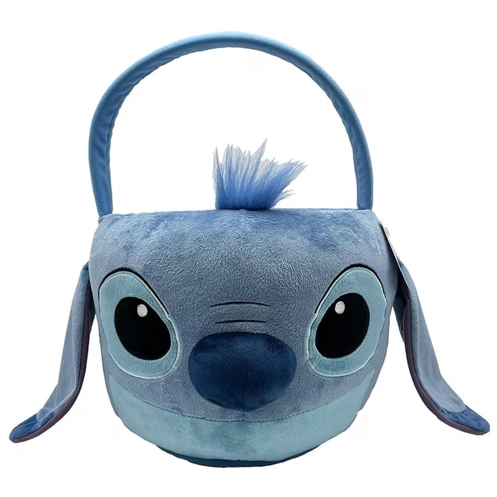 Plush Easter basket of Disney character Stitch