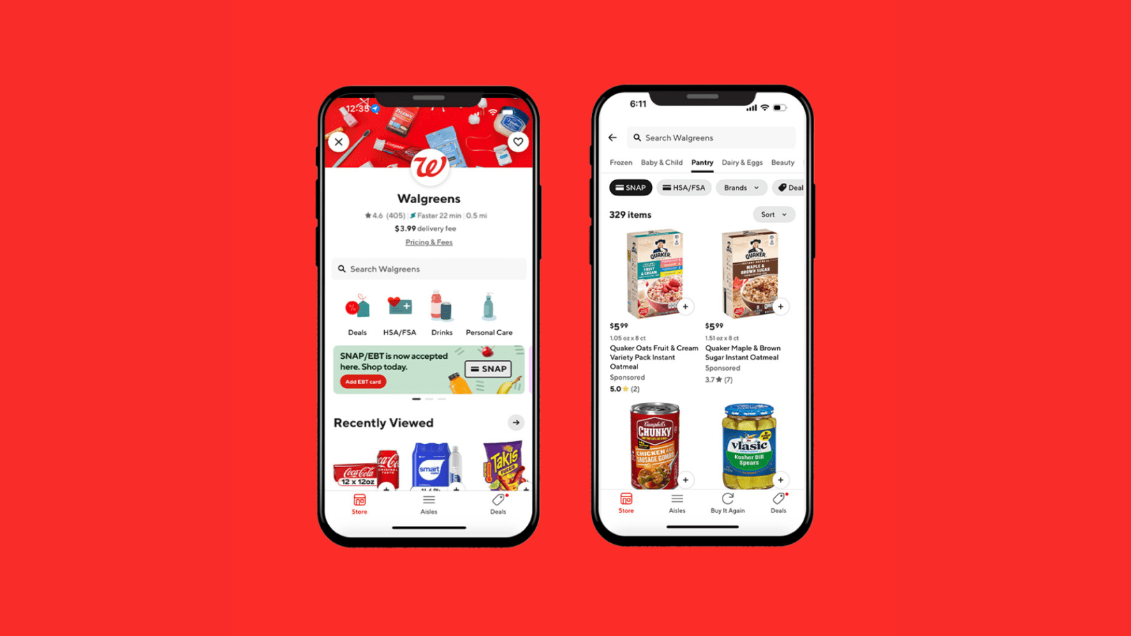 DoorDash Walgreens