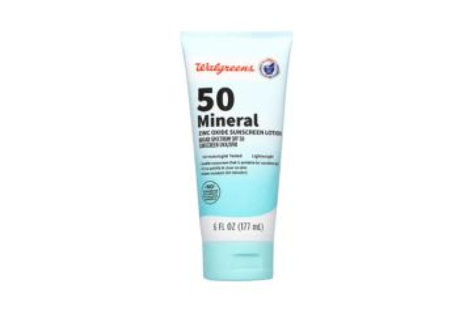 SPF 50 Mineral Sunscreen Lotion