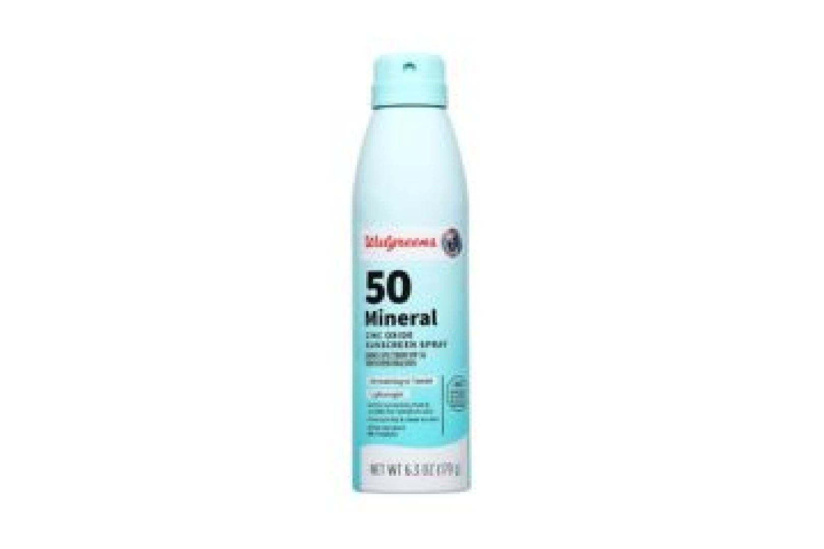 SPF 50 Mineral Sunscreen Spray