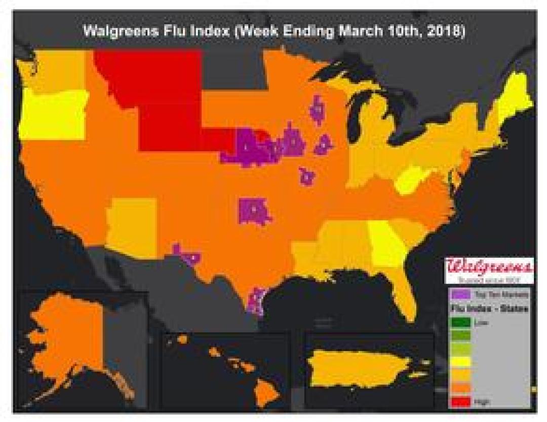 Pacific Northwest Sees Flu Activity Gains Walgreens Boots Alliance