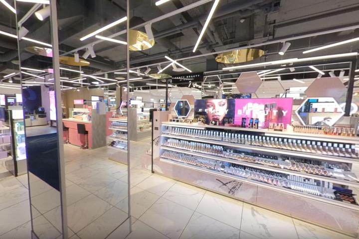 View of interior of Boots UK store in Covent Garden