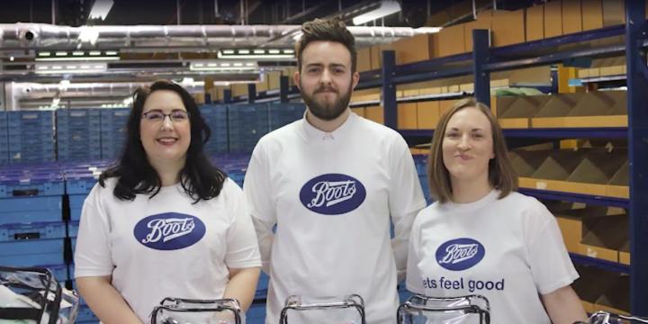 Boots Alliance volunteers making wash bags for assault survivors