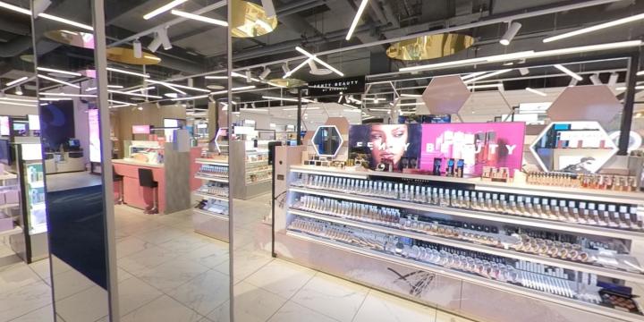 View of interior of Boots UK store in Covent Garden