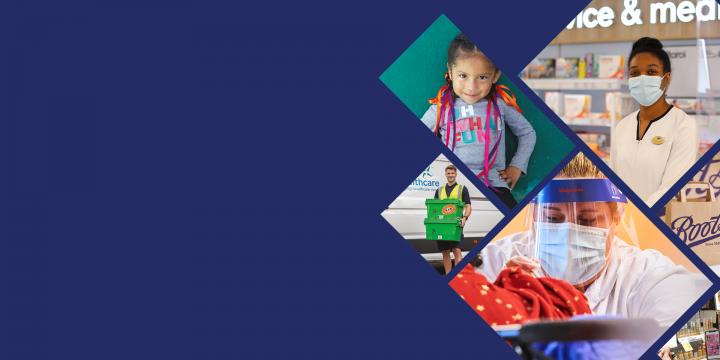 WBA Corporate Social Responsibility Report Banner with cover images