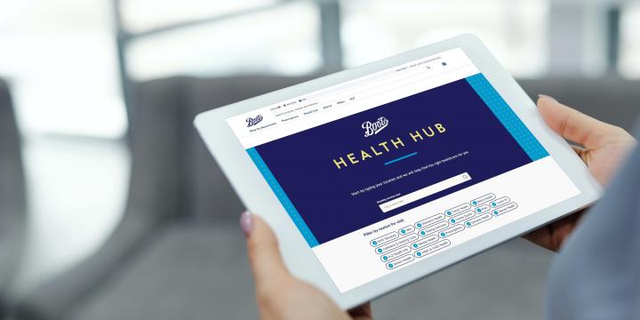 Boots health hub tablet