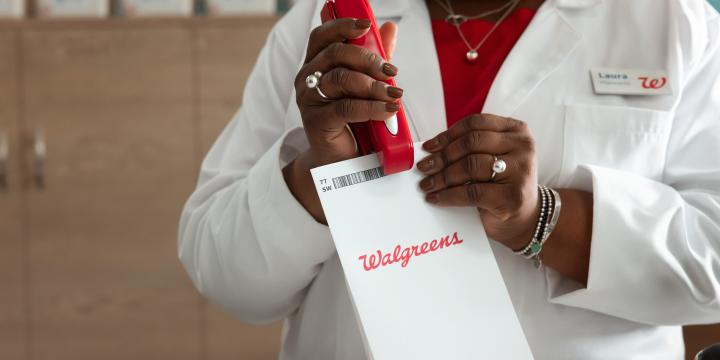 Walgreens prescription bag