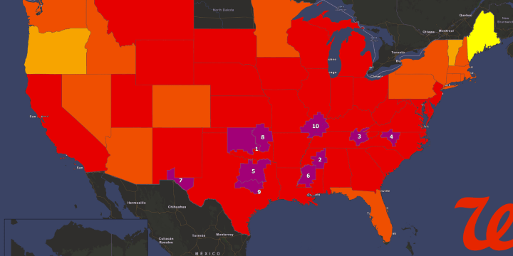 Walgreens Flu Index February 8