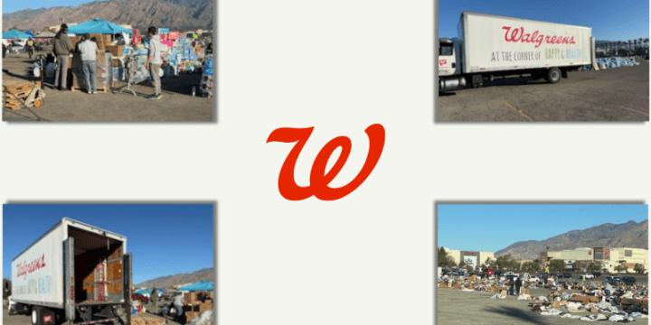 Walgreens LA wildfire donations