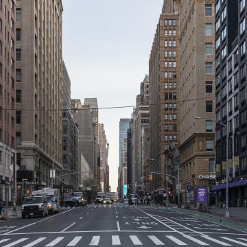 A New York City street 