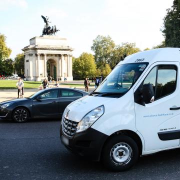 Alliance Healthcare van