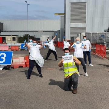 pharmacists and #prescribekindness sign