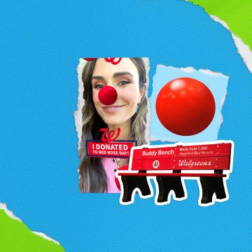 Red Nose Day collage