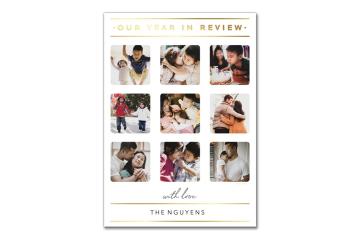 Year in Review card example 1